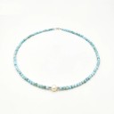 Dames kralenketting met parel 4