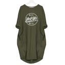 Dames lang oversized T-shirt 7