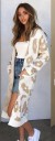 Dames lang vest met luipaardprint 10
