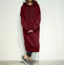 Dames lange hoodie 6