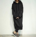 Dames lange hoodie 2