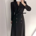 Dames lange jas P2389 4