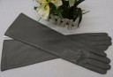 Dames lange leren handschoenen J3192 12