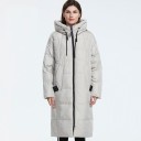 Dames lange winterjas P1609 3