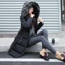 Dames lange winterjas P1696 2