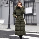 Dames lange winterjas P1759 8