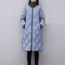 Dames lange winterjas P2544 6