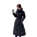 Dames lange winterjas P2573 1