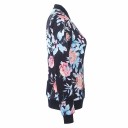 Dames lente/herfstjas met bloemen J1040 7