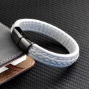 Dames leren armband H352 5