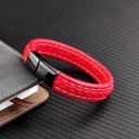 Dames leren armband H352 11