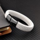 Dames leren armband H352 3
