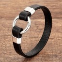 Dames leren armband H380 3