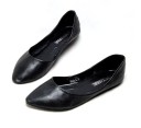 Dames leren ballerina&#39;s J819 3
