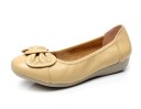 Dames leren ballerina&#39;s met strik J2819 6