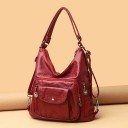 Dames leren handtas M1045 2