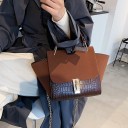 Dames leren handtas M1216 6