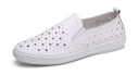 Dames leren loafers met sterren J1725 13