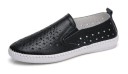 Dames leren loafers met sterren J1725 12