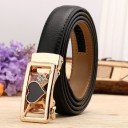 Dames leren riem L143 7