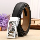 Dames leren riem L143 19