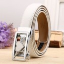Dames leren riem L143 12