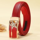 Dames leren riem L143 25