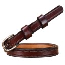 Dames leren riem L144 9