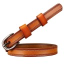 Dames leren riem L144 8