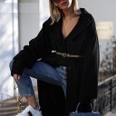 Dames leren riem L164 1