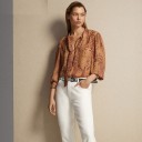 Dames leren riem L164 2