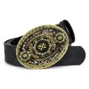 Dames leren riem L172 15