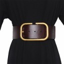 Dames leren riem L195 7