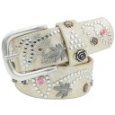 Dames leren riem L243 6