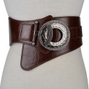 Dames leren riem L64 8