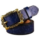 Dames leren riem L95 10