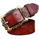 Dames leren riem L95 9
