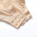 Dames licht gewatteerde bh voor grotere buste Cups met bloemenpatroon Verstelbare bandjes Haaksluiting Katoen met nylon 7