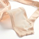 Dames licht gewatteerde bh voor grotere buste Cups met bloemenpatroon Verstelbare bandjes Haaksluiting Katoen met nylon 8