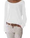 Dames los T-shirt met lange mouwen 6