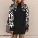 Dames luipaard sweatshirt A14 6