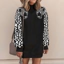 Dames luipaard sweatshirt A14 2