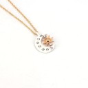 Dames maan en zon ketting D236 2