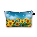 Dames make-up tas zonnebloem 21
