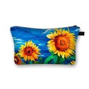 Dames make-up tas zonnebloem 23