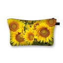 Dames make-up tas zonnebloem 5