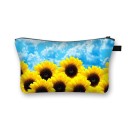 Dames make-up tas zonnebloem 7