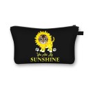 Dames make-up tas zonnebloem 9