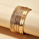Dames massieve armband 14 st. 3
