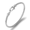 Dames massieve armband H599 5